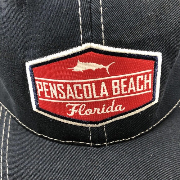 Pensacola Beach Flordia Hat Cap Snapback Adjustable One Size Fits Most OSFM - Picture 4 of 12